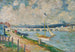 Quai de Seine - Georges d'Espagnat — näkymä teoksesta