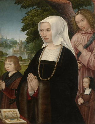 Gerard Horenbout - Portrait of Livina van Steelant.webp