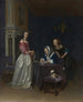Curiosité - Gerard ter Borch — näkymä teoksesta
