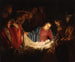 Betlehemin paimenien ylistyksestä - Gerard van Honthorst — näkymä teoksesta