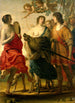 Meleager ja Atalante - Gerard van Honthorst — näkymä teoksesta