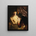 La chasse aux puces - Gerard van Honthorst — kehystetty taideteos seinällä