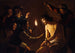 Kristuksen pilkkaus - Gerard van Honthorst — näkymä teoksesta
