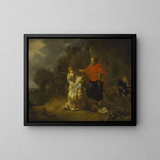 Gerbrand van den Eeckhout - Prophet Elisha and the Shunammite woman on Mt Carmel.webp