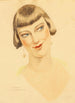 Elna Tegnér - Gerda Wegener — näkymä teoksesta