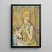 Lili Elbe - Gerda Wegener — kehystetty taideteos seinällä