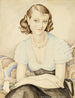 Portrait d'une jeune femme - Gerda Wegener — näkymä teoksesta