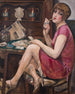 Reine des cœurs - Gerda Wegener — näkymä teoksesta