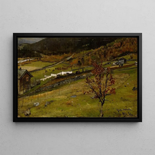 Gerhard Munthe - Autumn Landscape ylo.webp