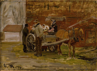 Le Chariot de pommes - Gerhard Munthe — näkymä teoksesta