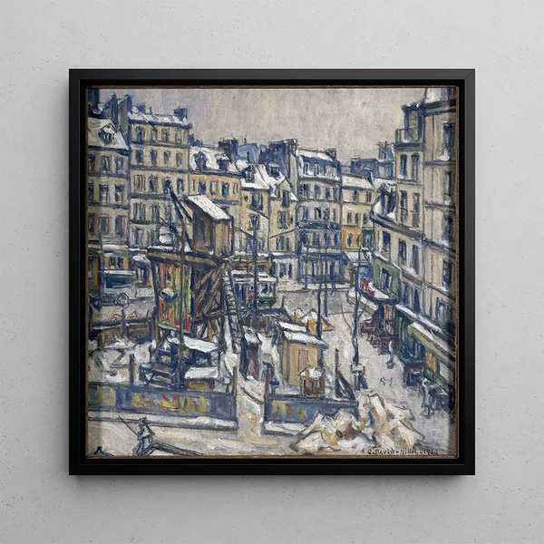 Germain DavidNillet - Travaux du mtropolitain langle de la rue du faubourg SaintAntoine et de la rue de Reuilly.webp
