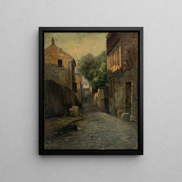 Germain Eugne Bonneton - La rue de la FontaineMulard place de Rungis.webp