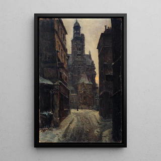 Germain Eugne Bonneton - La rue de la MontagneSaintGenevive.webp