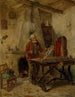 Peinture de la Madone - Gerolamo Induno — näkymä teoksesta