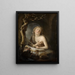 Marie-Madeleine penitente dans le désert - Gerrit Dou — kehystetty taideteos seinällä