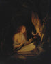 La Madeleine pénitente à la lueur des bougies - Gerrit Dou — näkymä teoksesta