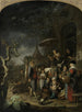 Le charlatan - Gerrit Dou — näkymä teoksesta