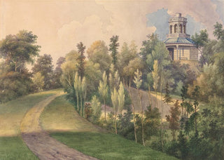 Gerrit Jan Schouten - Boschbeek Groenendaal Garden Building in Grounds of Boschbeek with Octagonal Turret.webp
