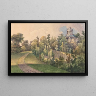 Gerrit Jan Schouten - Boschbeek Groenendaal Garden Building in Grounds of Boschbeek with Octagonal Turret.webp