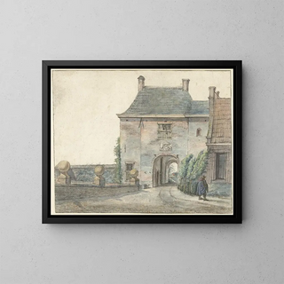Gerrit Lamberts - De poort van het kasteel van Heemstede.webp