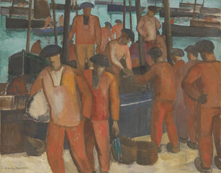 Port de Douarnenez - Gerrit van Blaaderen — näkymä teoksesta