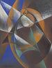 Giacomo Balla - Mercure passant devant le Soleil — näkymä teoksesta