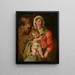 La Vierge à l'Enfant avec sainte Anne - Giacomo Coppi — kehystetty taideteos seinällä