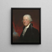 Edward Shippen - Gilbert Stuart — kehystetty taideteos seinällä