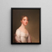 Elizabeth Sproat Lenox 1785–1864 - Gilbert Stuart — kehystetty taideteos seinällä