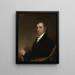 Fisher Ames - Gilbert Stuart — kehystetty taideteos seinällä