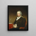 Georges Pollock - Gilbert Stuart — kehystetty taideteos seinällä