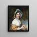 Henrietta Marchant Liston Mme Robert Liston - Gilbert Stuart — kehystetty taideteos seinällä