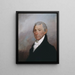 James Monroe - Gilbert Stuart — kehystetty taideteos seinällä