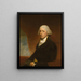 John Ashe - Gilbert Stuart — kehystetty taideteos seinällä