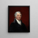 Joseph Coolidge - Gilbert Stuart — kehystetty taideteos seinällä