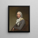 Lawrence Reid Yates - Gilbert Stuart — kehystetty taideteos seinällä