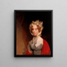 Louisa Catherine Johnson Adams - Gilbert Stuart — kehystetty taideteos seinällä
