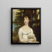 Marie Barry - Gilbert Stuart — kehystetty taideteos seinällä