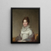 Mary Campbell Stuart - Gilbert Stuart — kehystetty taideteos seinällä