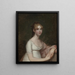 Mlle Anna Powell Mason Mme Patrick Grant - Gilbert Stuart — kehystetty taideteos seinällä