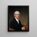Portrait du juge Daniel Cony du Maine - Gilbert Stuart — kehystetty taideteos seinällä