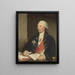 Sir John Dick - Gilbert Stuart — kehystetty taideteos seinällä