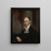 Le révérend Charles Burroughs D. D. - Gilbert Stuart — kehystetty taideteos seinällä