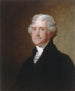 Thomas Jefferson - Gilbert Stuart — näkymä teoksesta