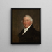 William Hull - Gilbert Stuart — kehystetty taideteos seinällä