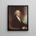 William Thornton - Gilbert Stuart — kehystetty taideteos seinällä