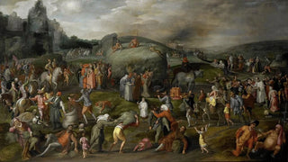 Gillis Mostaert - Allegory of Abuses by the Authorities of Church and State.webp