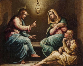 Giorgio Vasari and Workshop - Christ in the house of Martha and Mary.webp