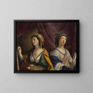 Giovanni Andrea Sirani - Allegory of Painting and Music.webp