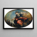 Diane-maalaus - Giovanni Antonio Guardi — kehystetty taideteos seinällä